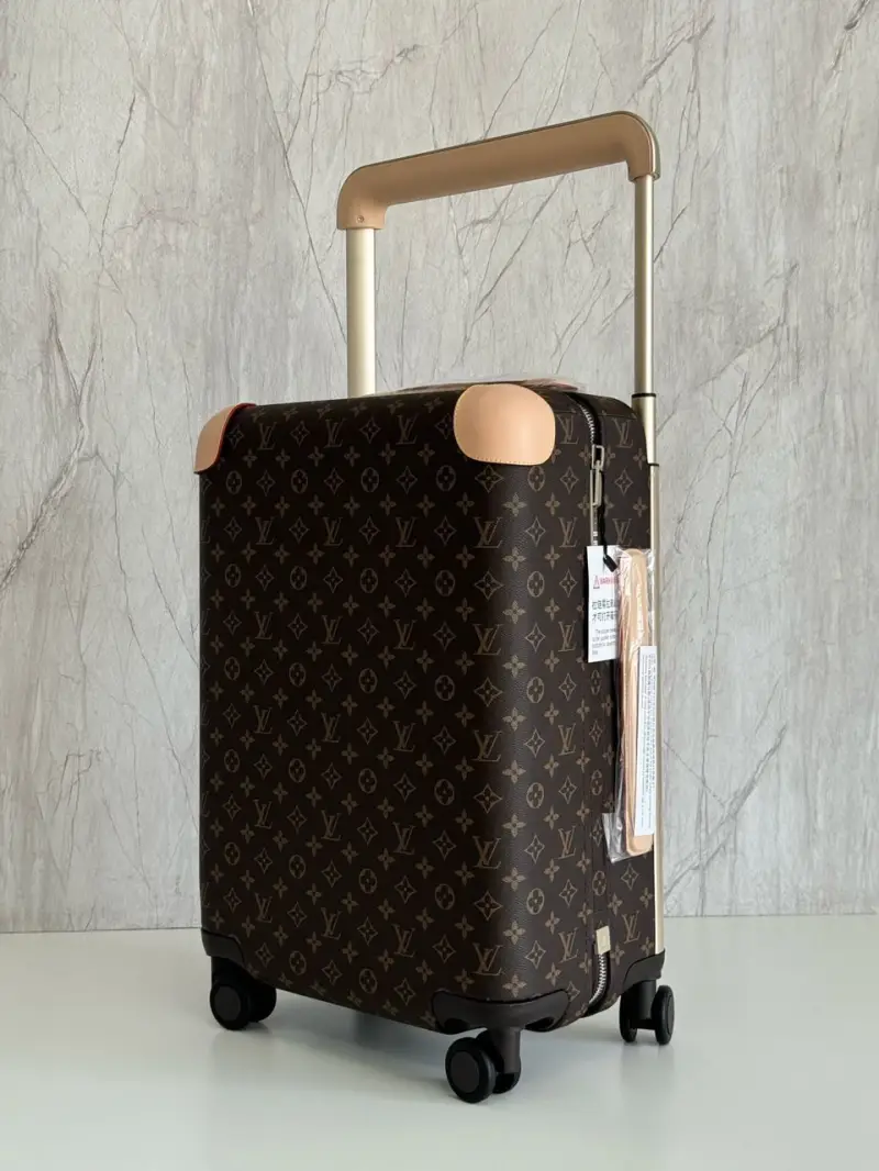 Valise Monogramme Marron Heritage – Édition Premium