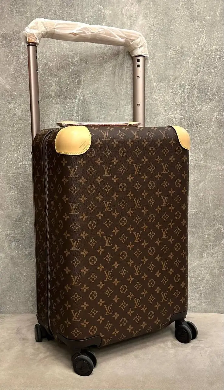 Grande Valise Marron Monogram – Roulettes Multidirectionnelles